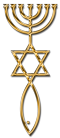 Gold Messianic Logo